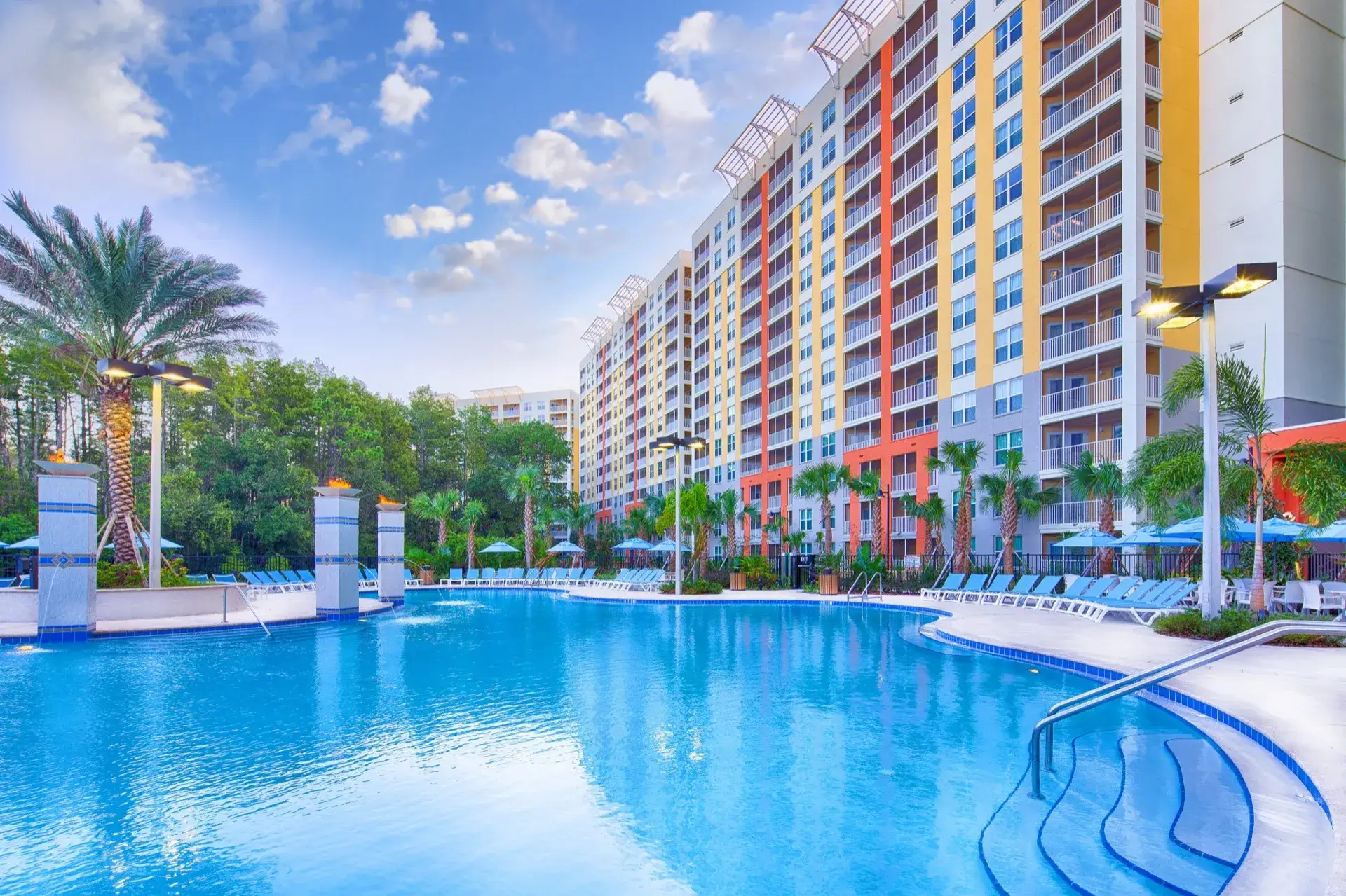 Resort recreation area at Vacation Village at Parkway