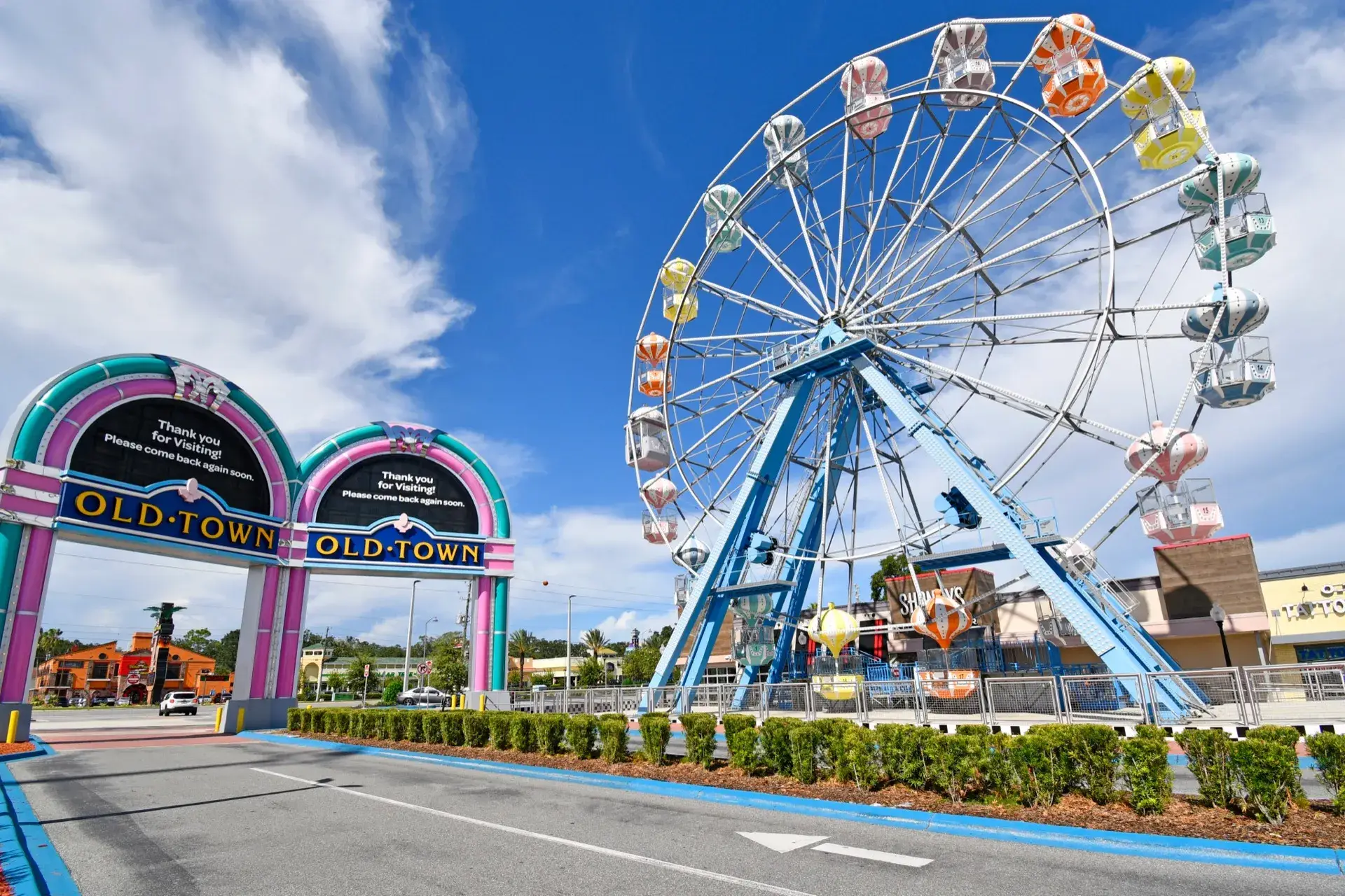 Old Town Kissimmee entertainment district