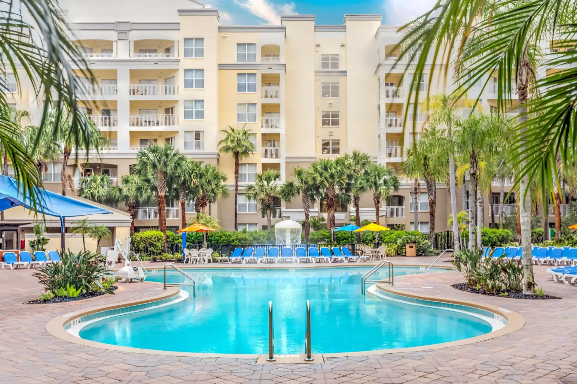 Pool 4 and children’s pool by Buildings 10, 11, and 12