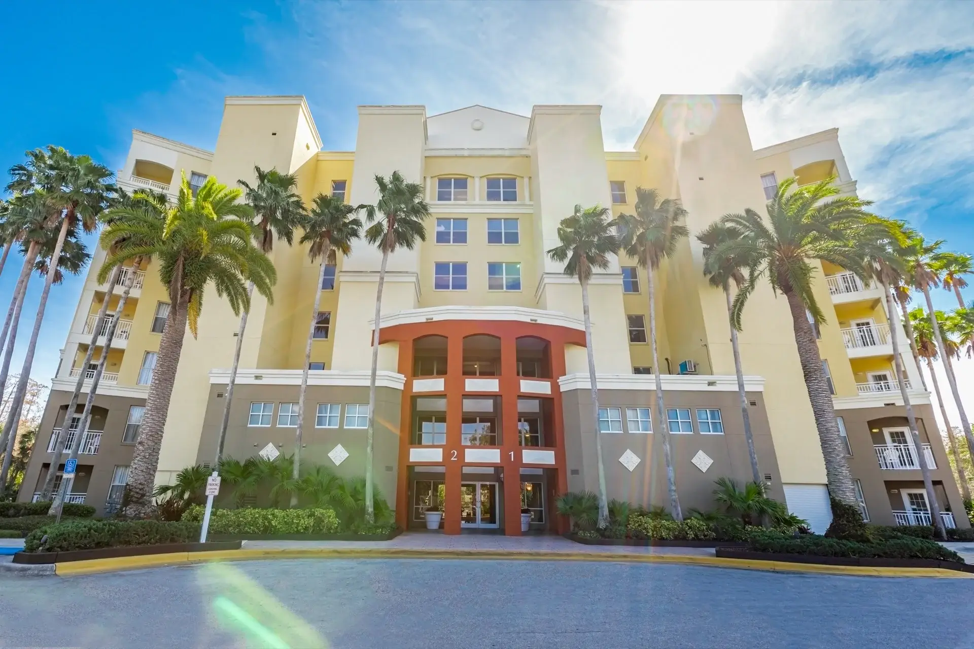 Exterior of Building 1 and 2