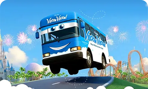 Transporte Vroom Vroom do resort